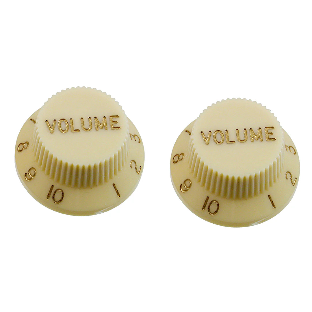 PK-0154 Set of 2 Plastic Volume Knobs for Stratocaster®